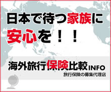 海外旅行保険に迷ったら海外旅行保険比較INFO